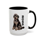Boss Doodle Dog Mug - Select 11 oz or 15 oz