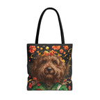 Samurai Doodle Tote Bag, My Doodle Has Samurai Spirit - Unique Doodle Mom Bag
