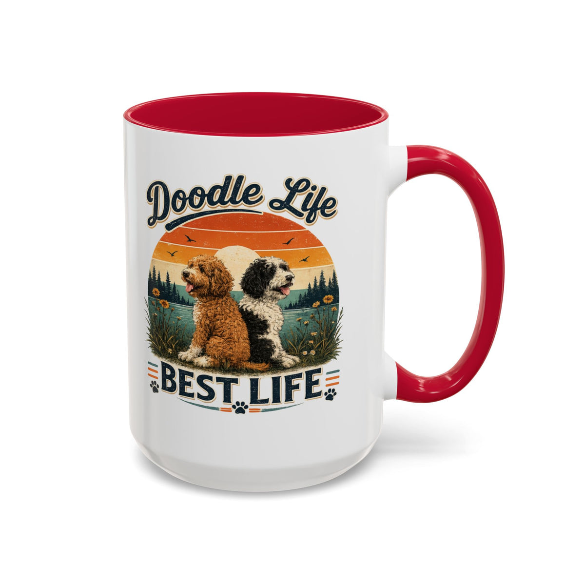 Doodle Life, Best Life Mug - Select 11 oz or 15 oz