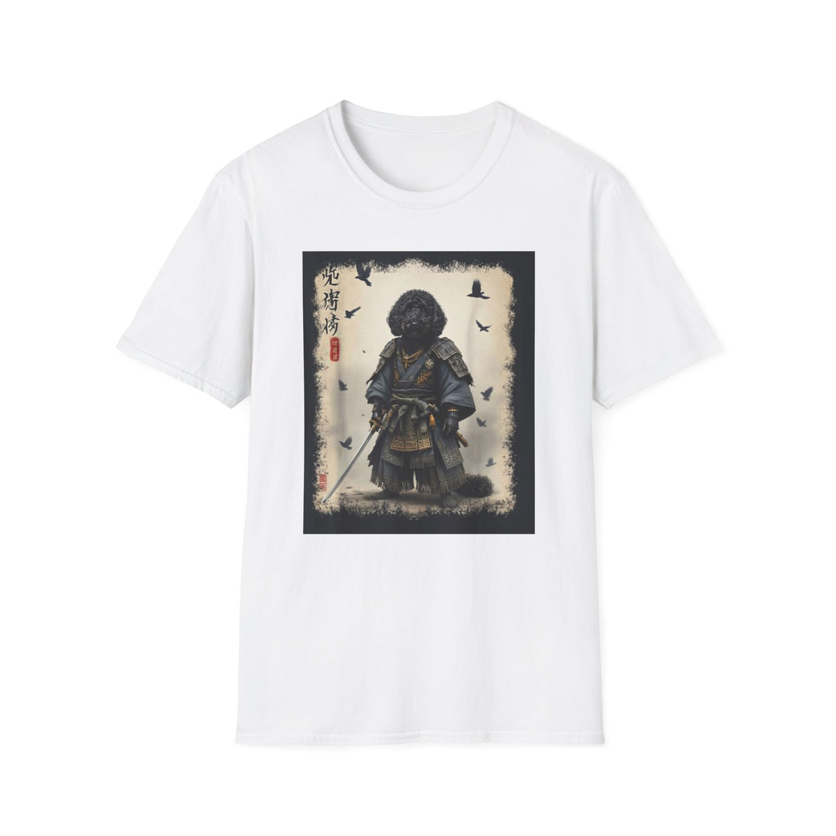 Samurai Doodle Graphic T-Shirt —  Loyalty. Courage. Unmatched Doodle attitude.
