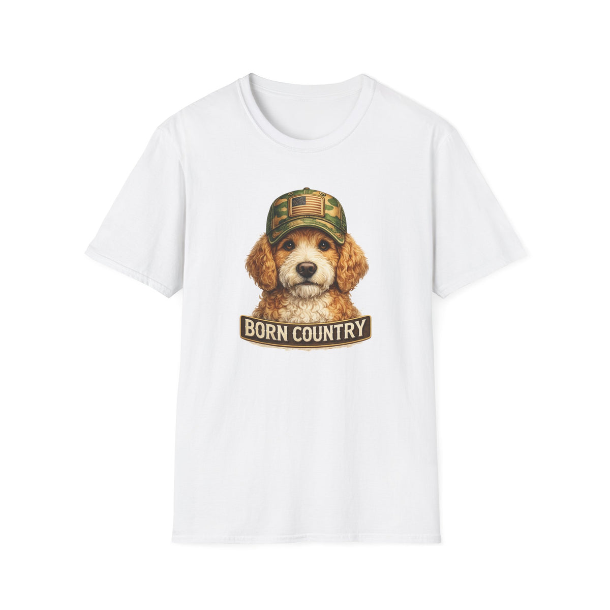 Born Country Doodle T-Shirt — Country isn’t a lifestyle. It’s who you are.