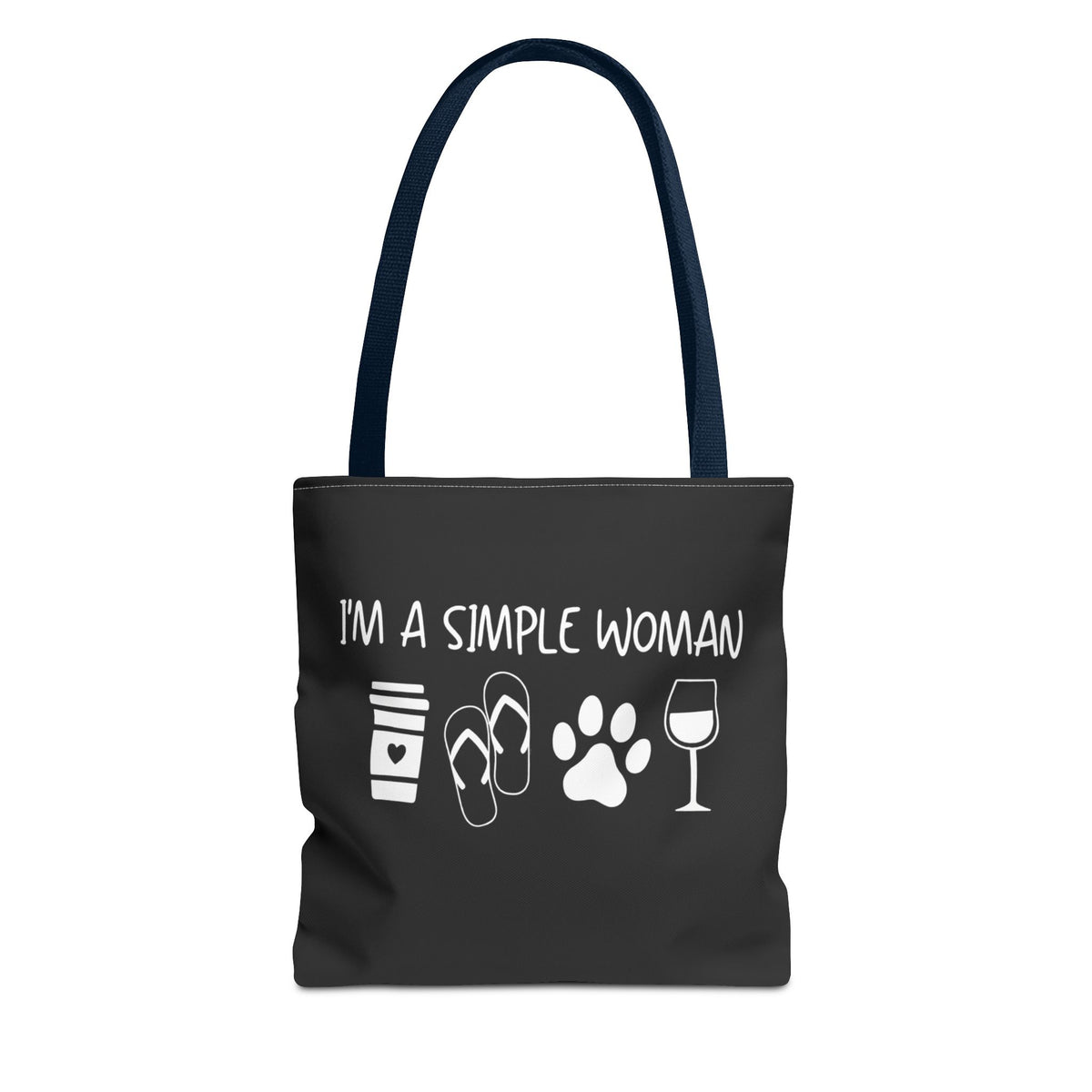 Doodle Dog Gift - I’m a Simple Woman Tote Bag  - Funny Labradoodle - Berendoodle - Sheepadoodle Tote