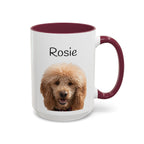 Personalize Your Mug with Your Dogs Photo & Name -  Select 11 oz or 15 oz
