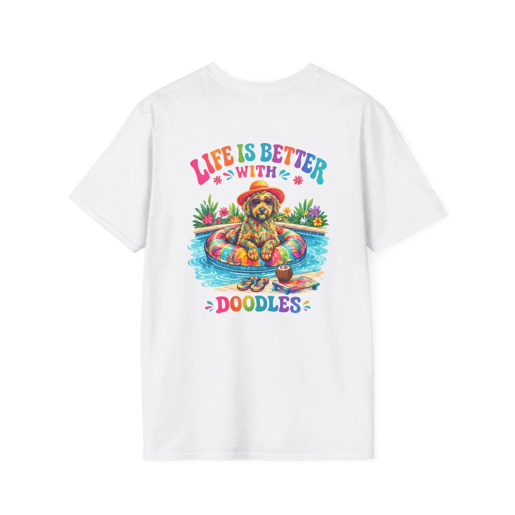 Life Is Better With A Doodle T Shirt Printify