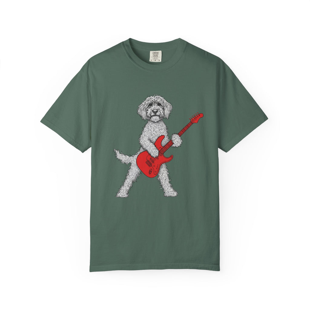 Black Doodle T-Shirt - Turn it up. Play it loud.