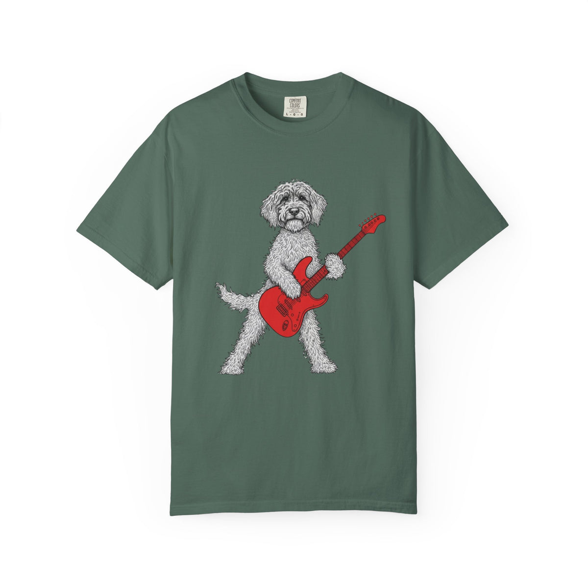 Black Doodle T-Shirt - Turn it up. Play it loud.