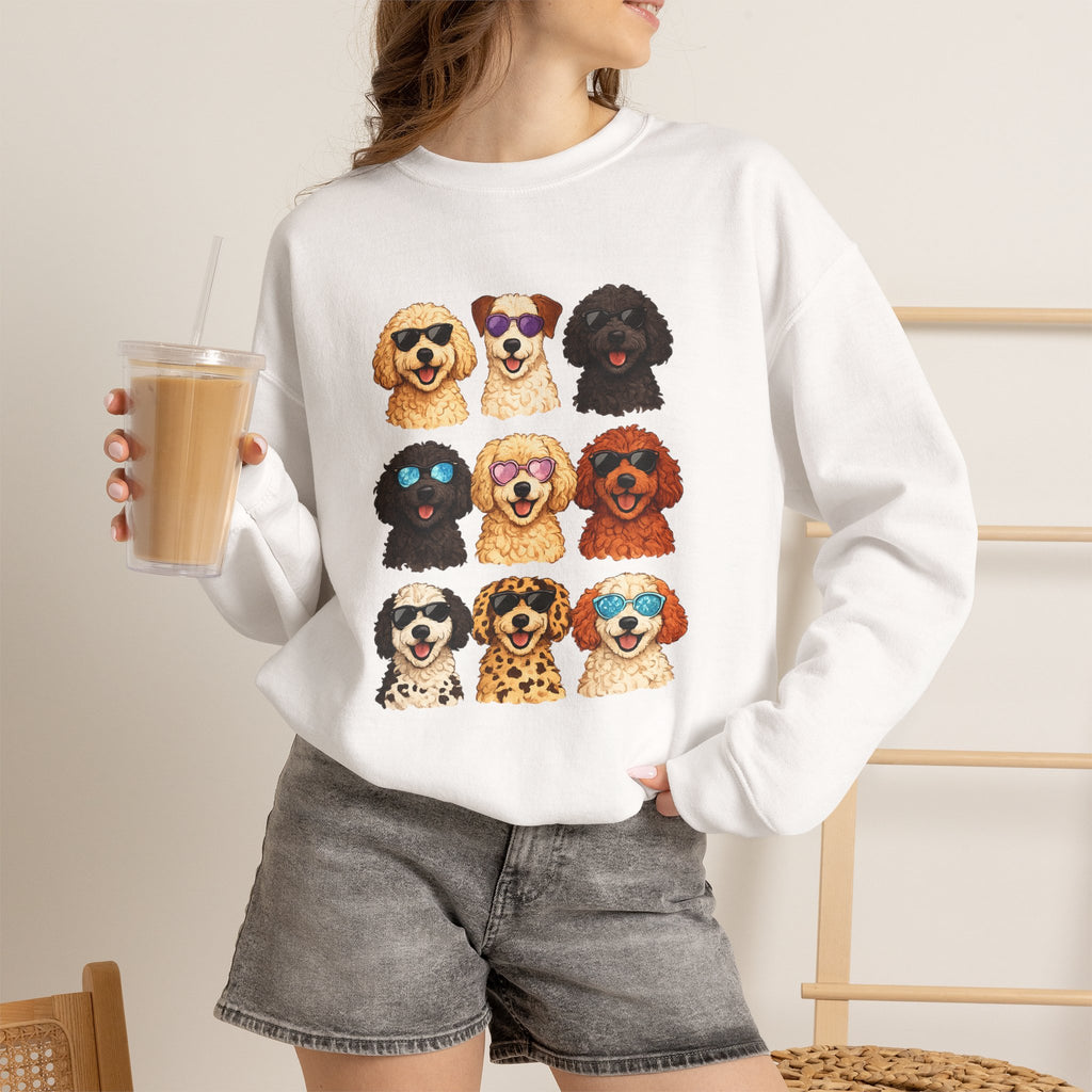 It’s All About the Doodles Sweatshirt - Nine shades-wearing fluffballs, one seriously cute sweatshirt.