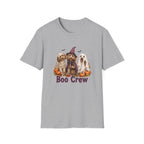 Boo Crew Halloween T-Shirt - Spooky Charm of Cute Dogs in Costumes