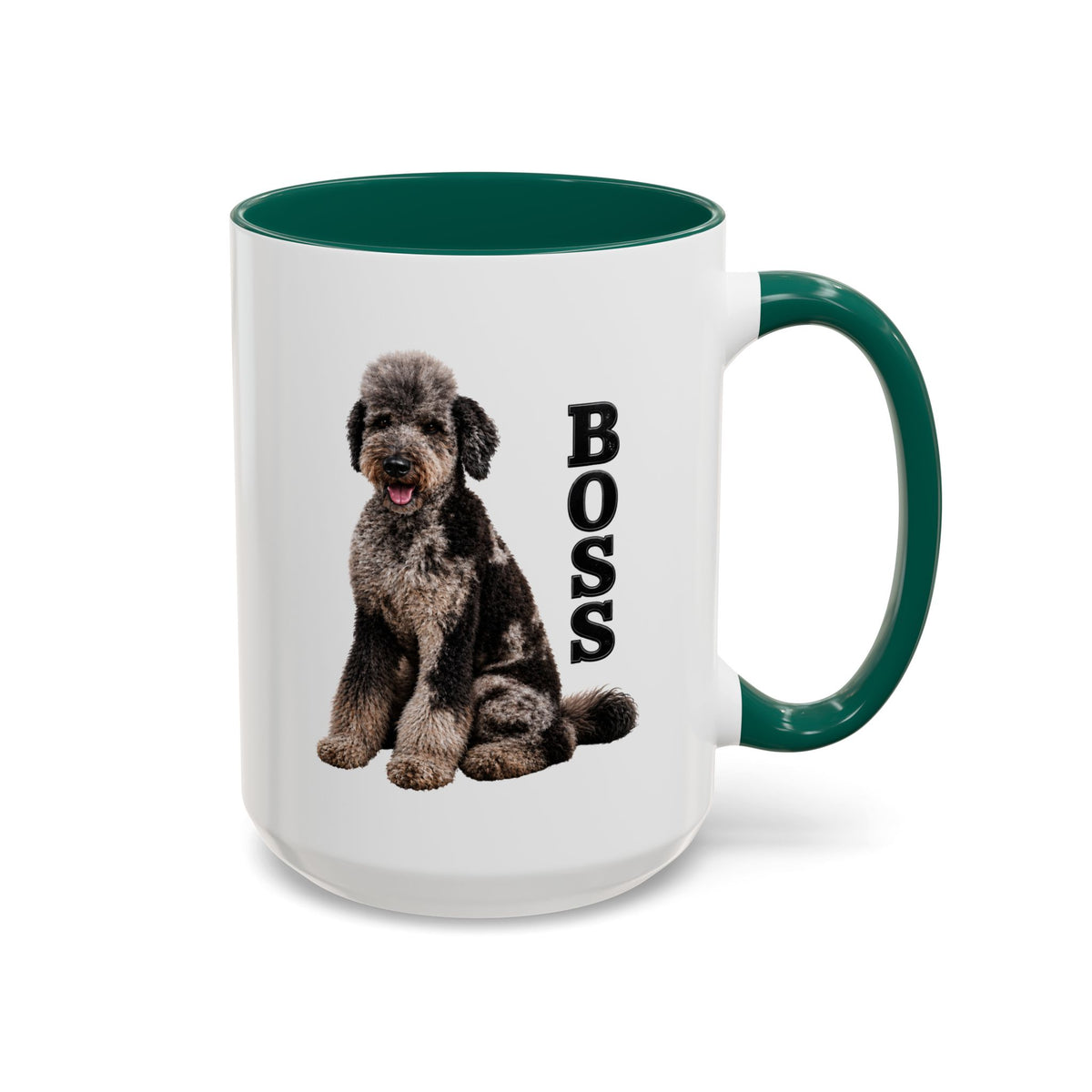 Boss Doodle Dog Mug - Select 11 oz or 15 oz