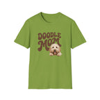 Retro Doodle Mom T-Shirt - Groovy style. Doodle love. Momma pride.