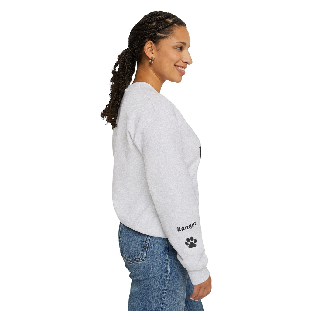 Personalized  - Walking My Doodle Can’t Go Sweatshirt - Add Your Dogs Name to the Sleeve!
