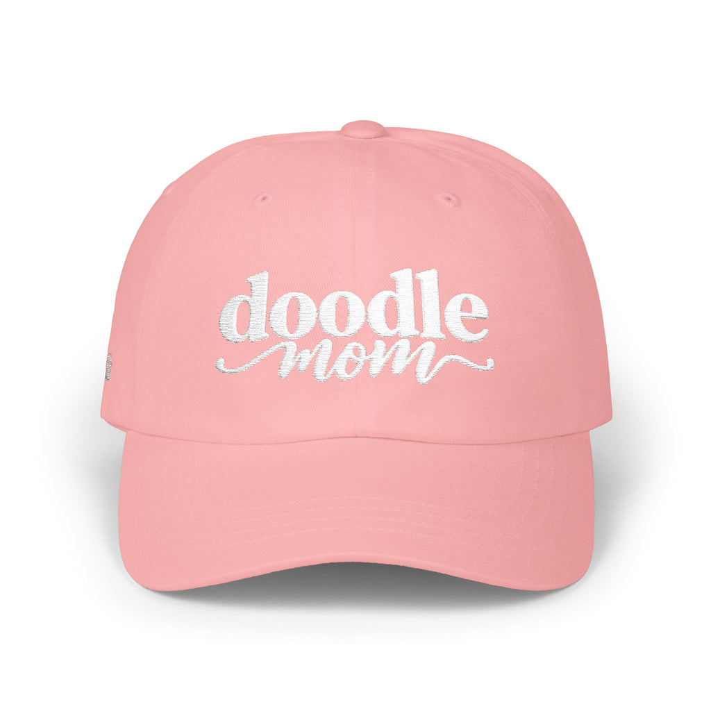 Retro Doodle Mom Embroidered Baseball Cap