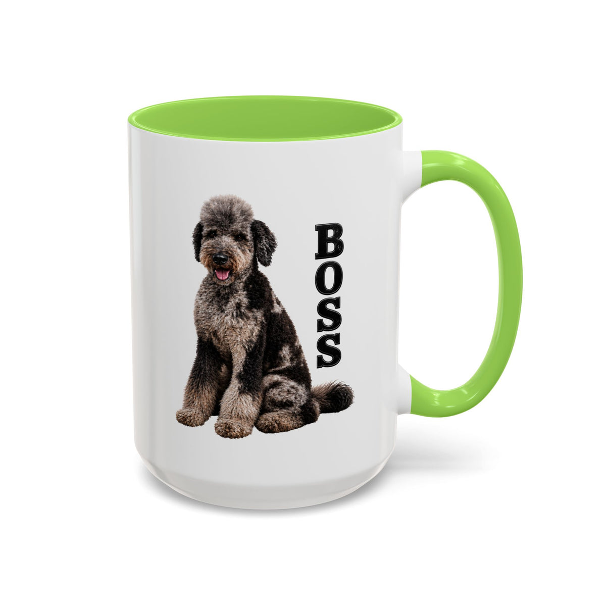 Boss Doodle Dog Mug - Select 11 oz or 15 oz