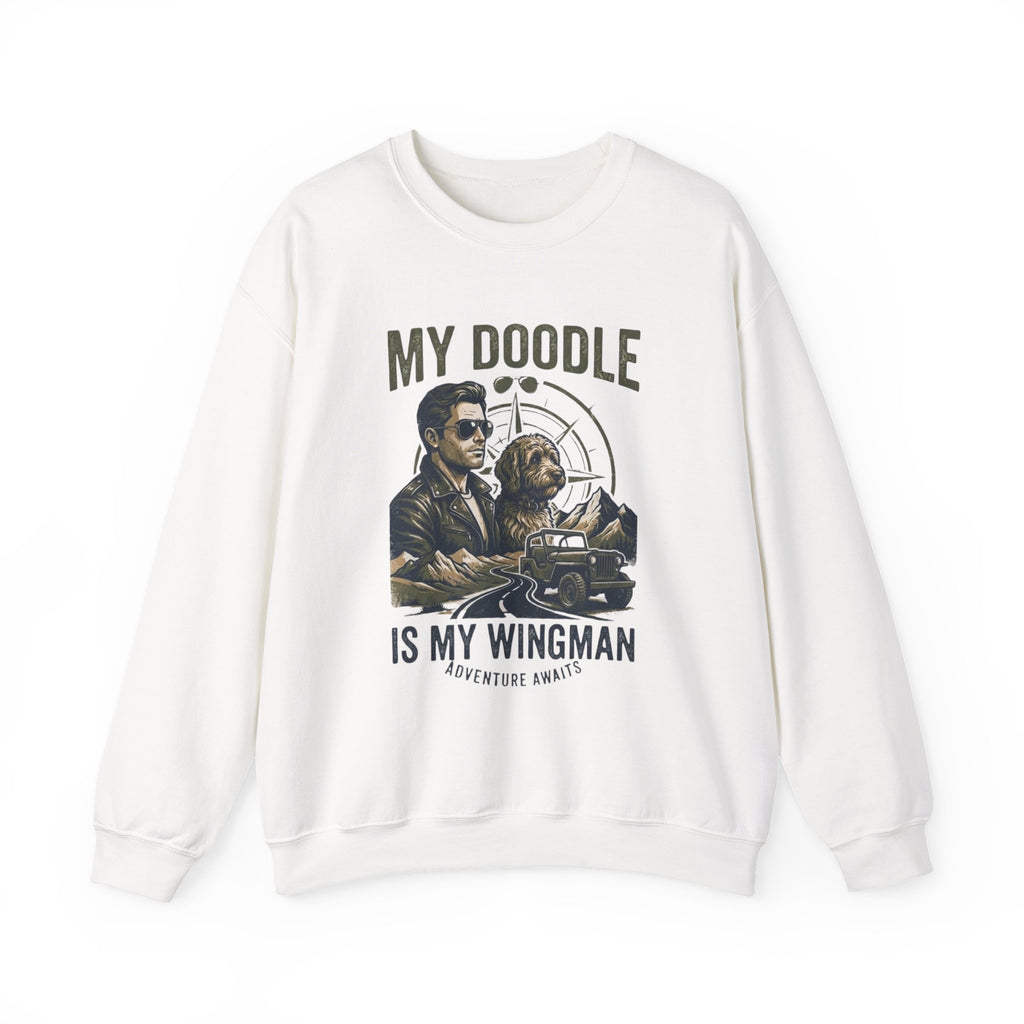 My Doodle Is My Wingman Shirt - Funny Doodle Dog Tee - Goldendoodle & Labradoodle Lover Gift