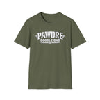 Pawdre Doodle Dad Military T - Shirt - A special bond between dad and dog.