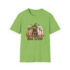 Boo Crew Halloween T-Shirt - Spooky Charm of Cute Dogs in Costumes