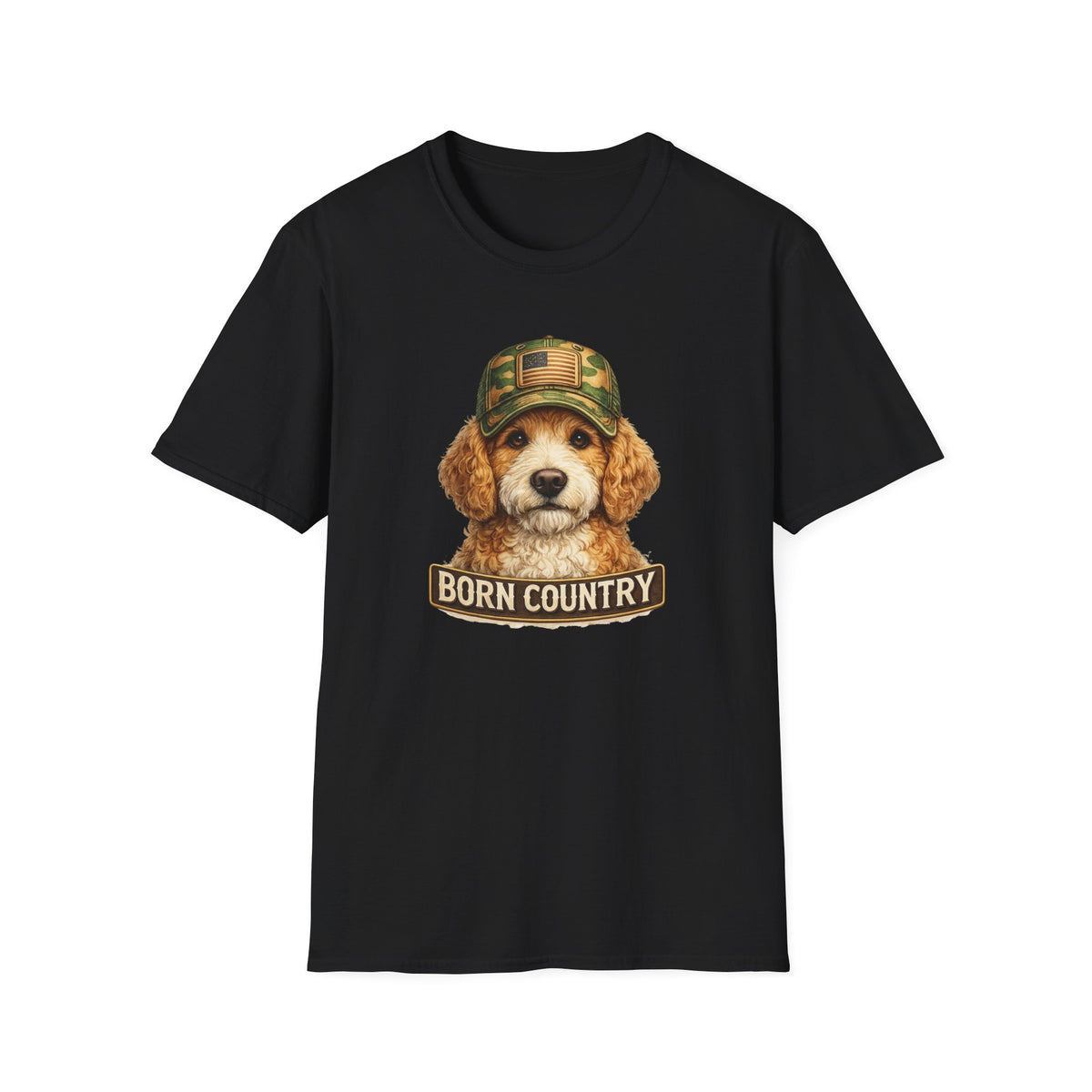 Born Country Doodle T-Shirt — Country isn’t a lifestyle. It’s who you are.