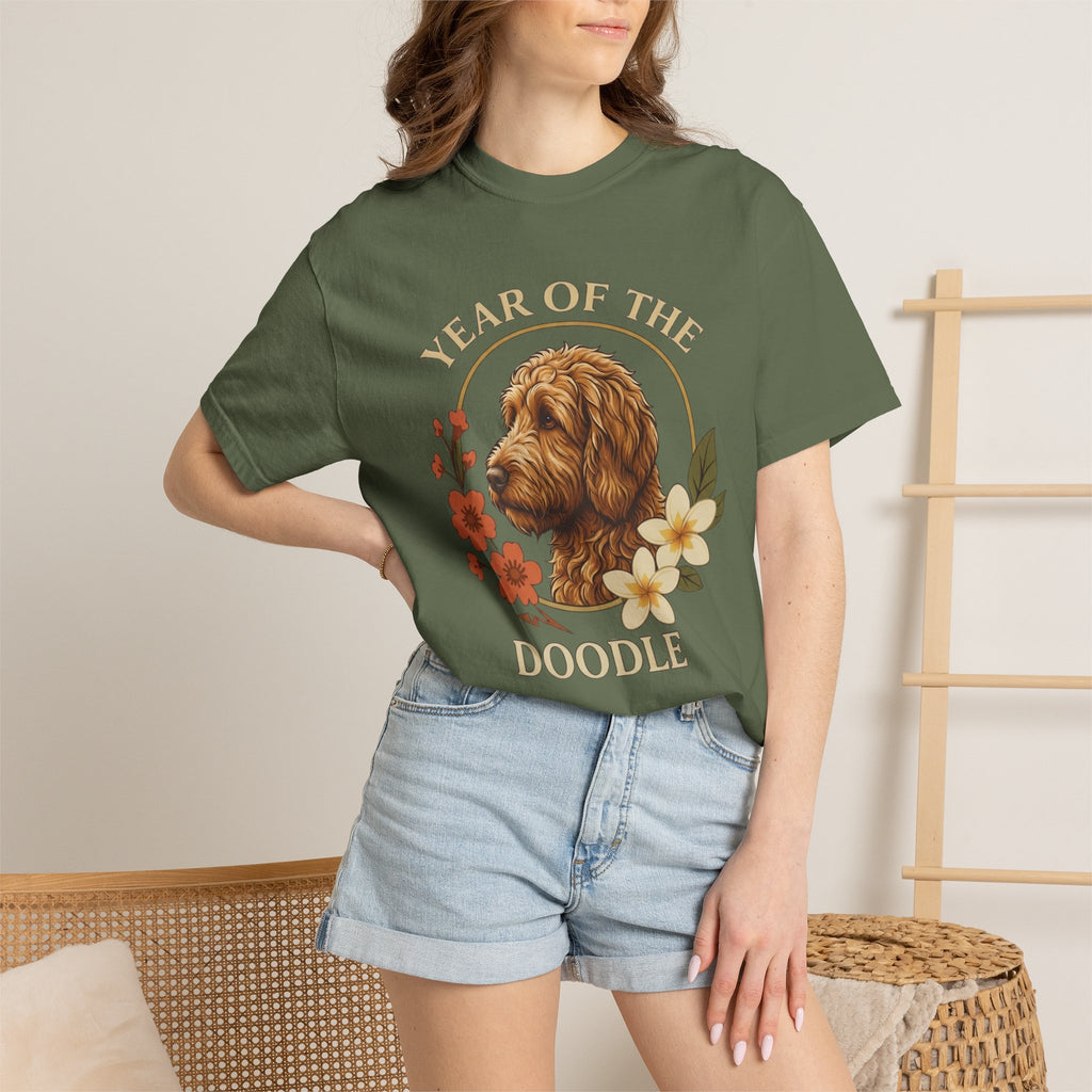 Year of the Doodle T-Shirt – Doodle Dog Mom Graphic Tee – Goldendoodle Lover Shirt