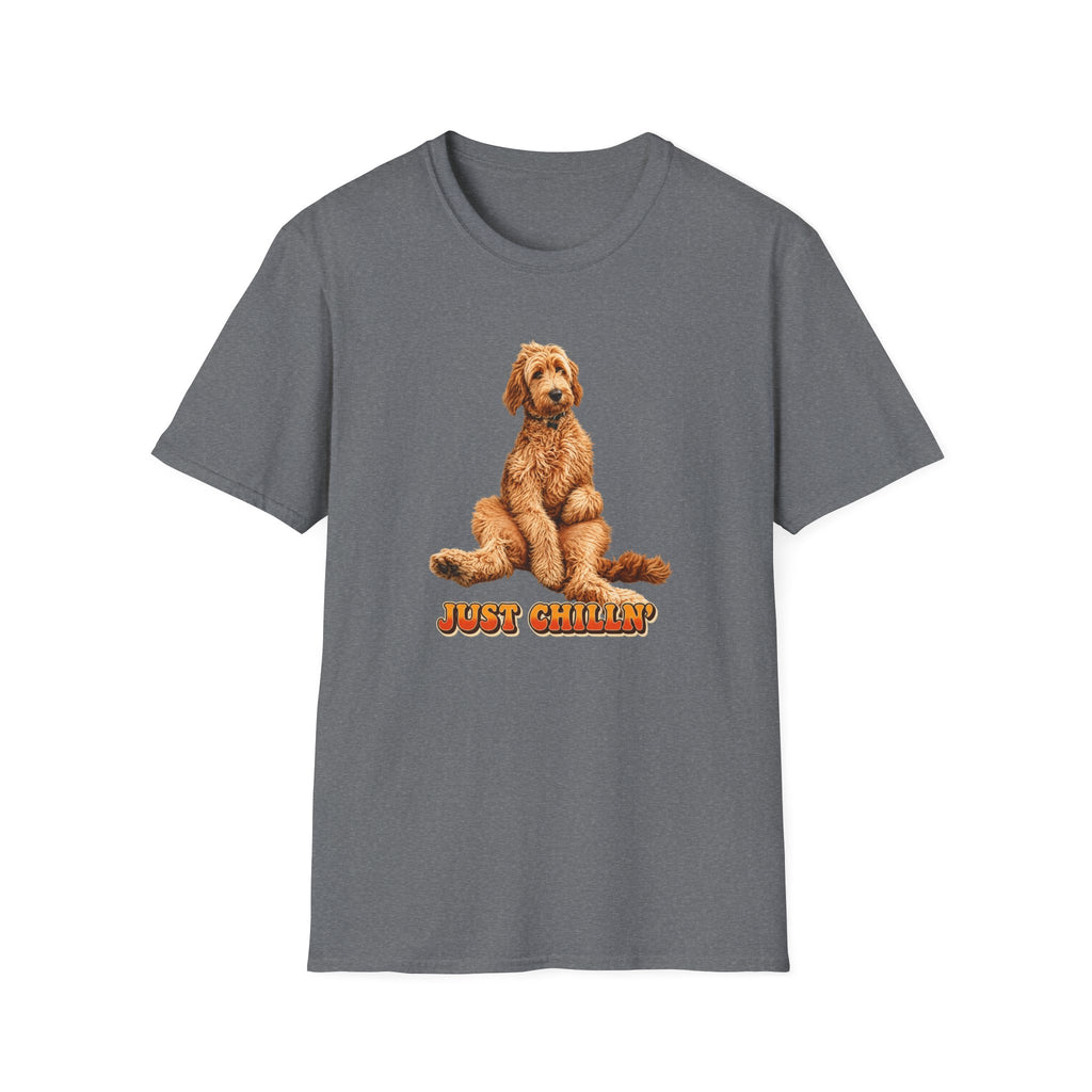 Just Chillin’ T-Shirt is perfect for doodle lovers who know that some of the best days are spent simply hanging out with their pup.