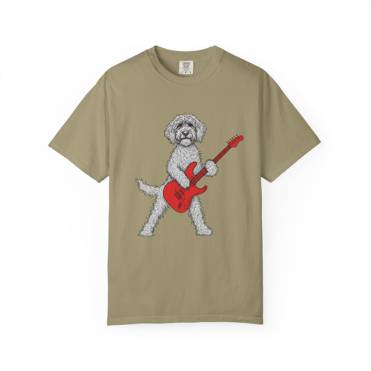 Black Doodle T-Shirt - Turn it up. Play it loud.