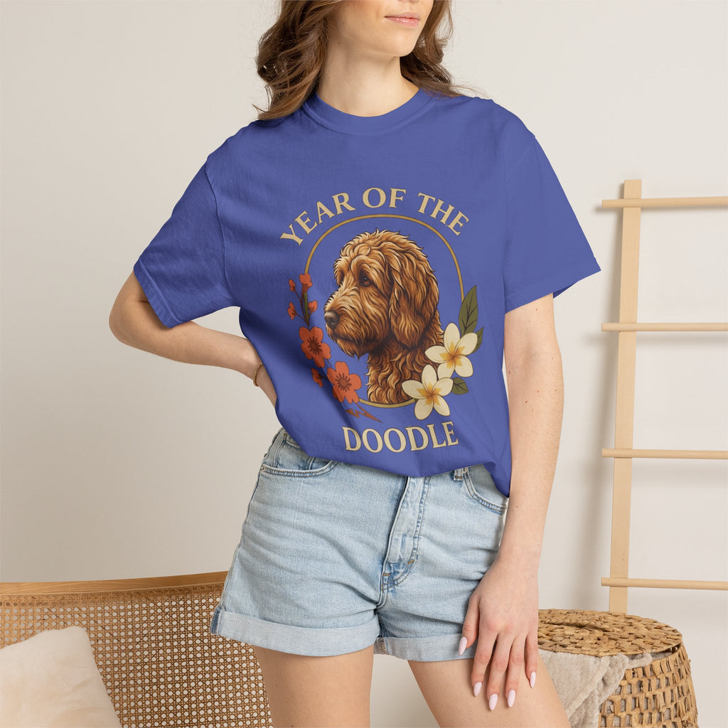 Year of the Doodle T-Shirt – Doodle Dog Mom Graphic Tee – Goldendoodle Lover Shirt