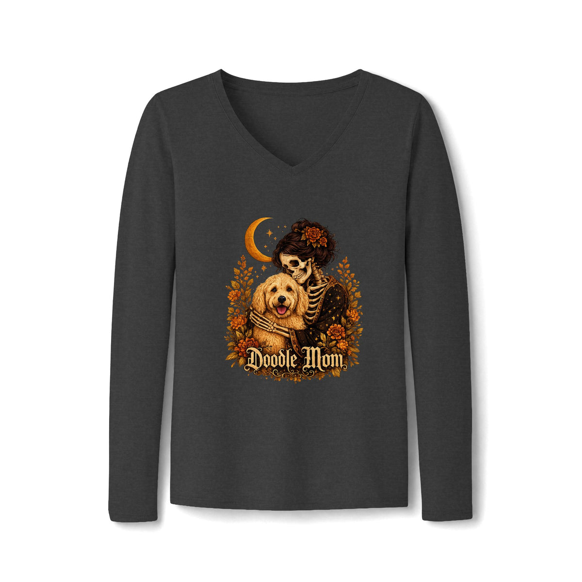 Doodle Mom Skeleton T-Shirt - Doodle Mom with a little attitude,
