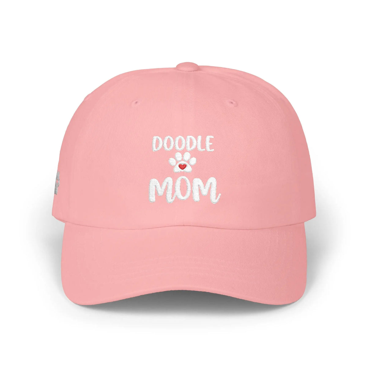 Doodle Mom Embroidered Baseball Cap Printify