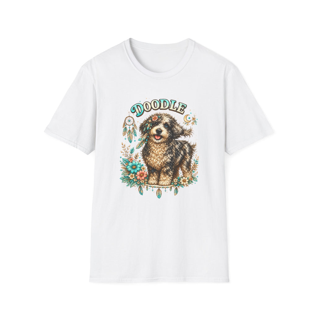 Bohemian Dog Lover T-Shirt - Celebrate your love for your favorite doodle.