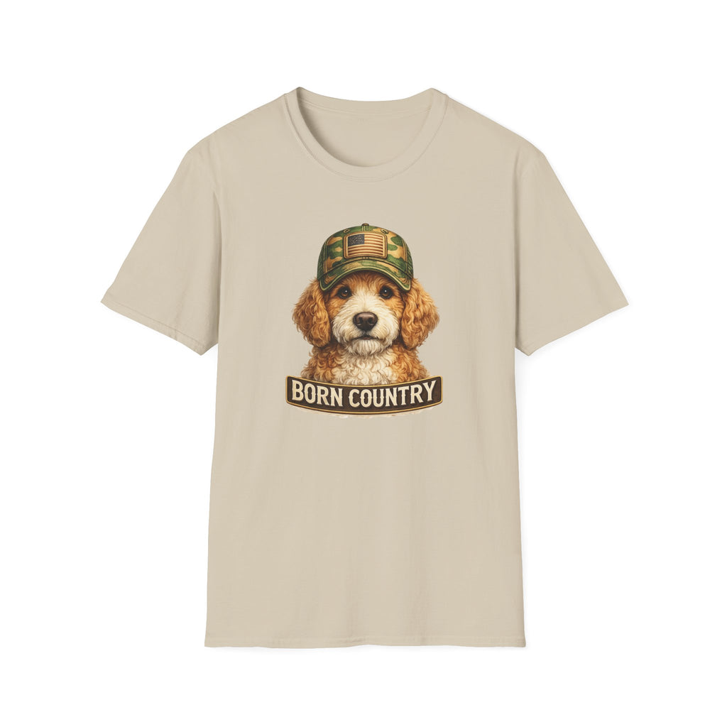 Born Country Doodle T-Shirt — Country isn’t a lifestyle. It’s who you are.