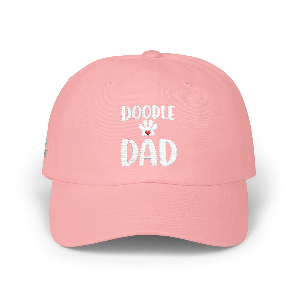 Mens - Doodle Dad Embroidered Baseball Cap, Dog Dad Hat With Paw Print, Goldendoodle Dad Gift, Adjustable Doodle Lover Hat