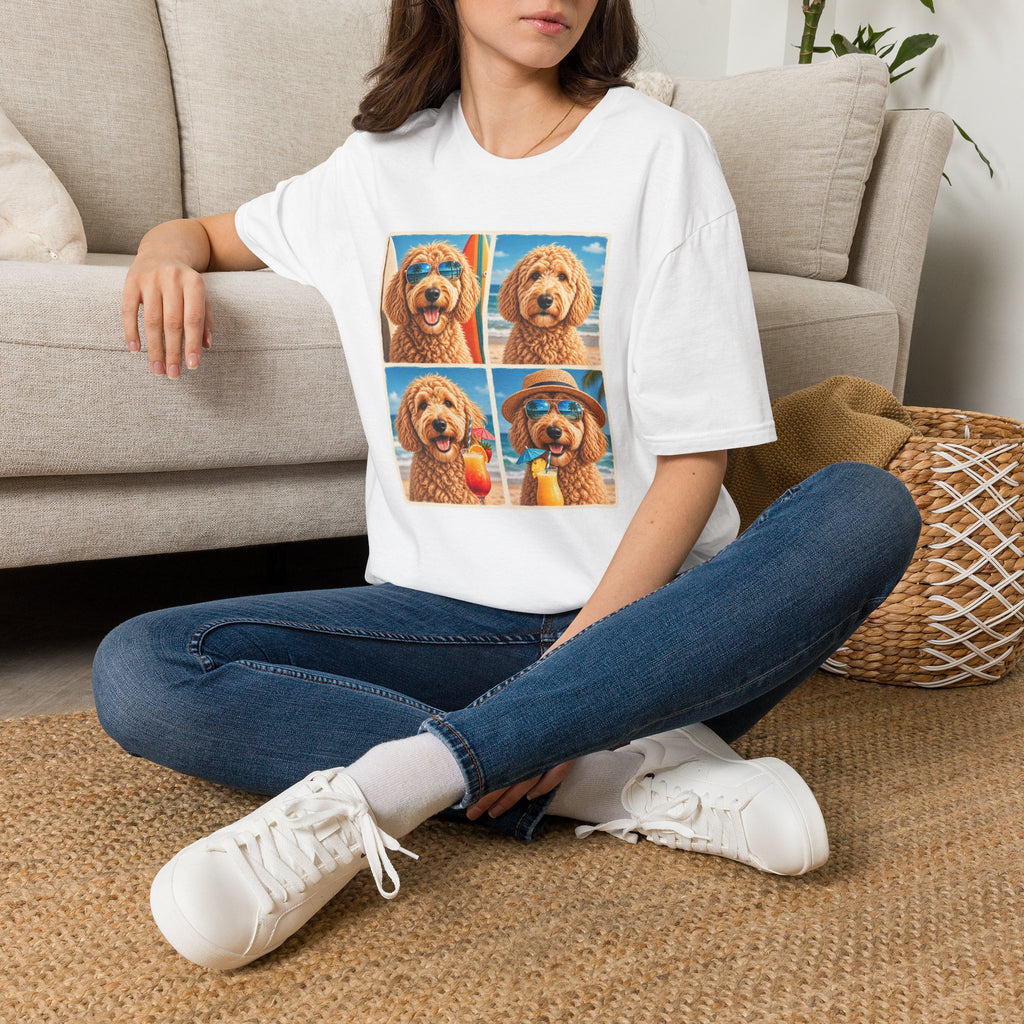 Doodle Groovin’  T-Shirt - Sunshine. Adventure. Cocktails. Doodles. Repeat.