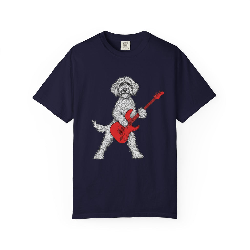 Black Doodle T-Shirt - Turn it up. Play it loud.