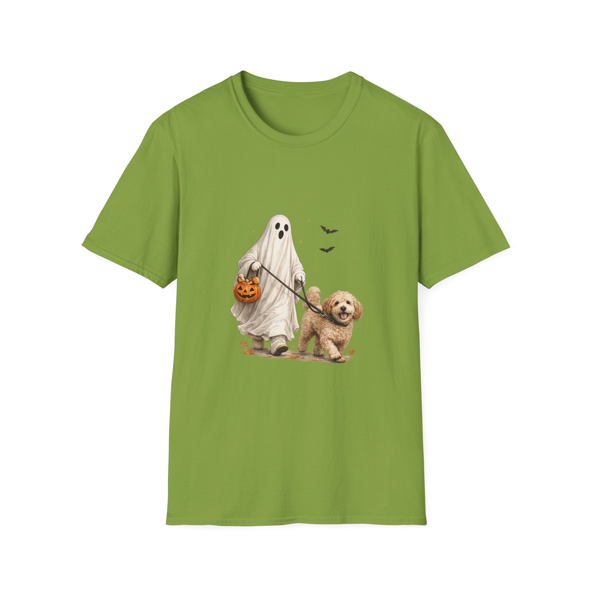 Ghost Walking His Doodle