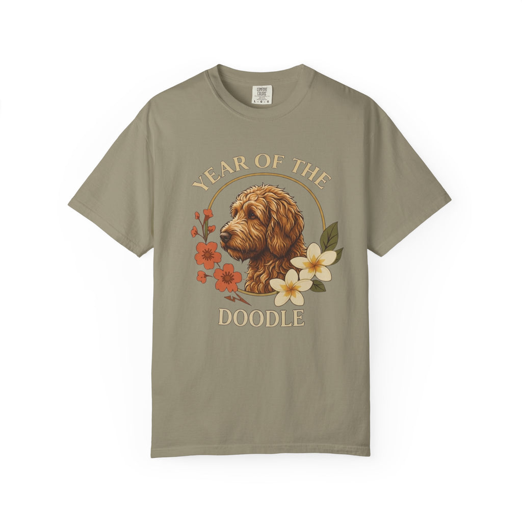 Year of the Doodle T-Shirt – Doodle Dog Mom Graphic Tee – Goldendoodle Lover Shirt