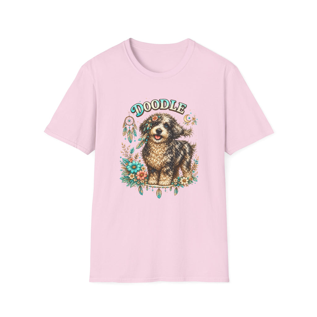 Bohemian Dog Lover T-Shirt - Celebrate your love for your favorite doodle.