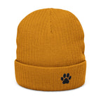 Embroidered Paw Print Hat, Dog Lover Beanie,Dog Paw Beanie, Embroidered Paw Print Hat, Dog Lover Beanie, Cute Winter Hat, Dog Mom Gift, Dog Dad Gift, Cozy Dog Lover Hat