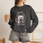 I'm Just a Girl Who Loves  Her Martian Sweatshirt - A bond between a gal and her favorite dog
