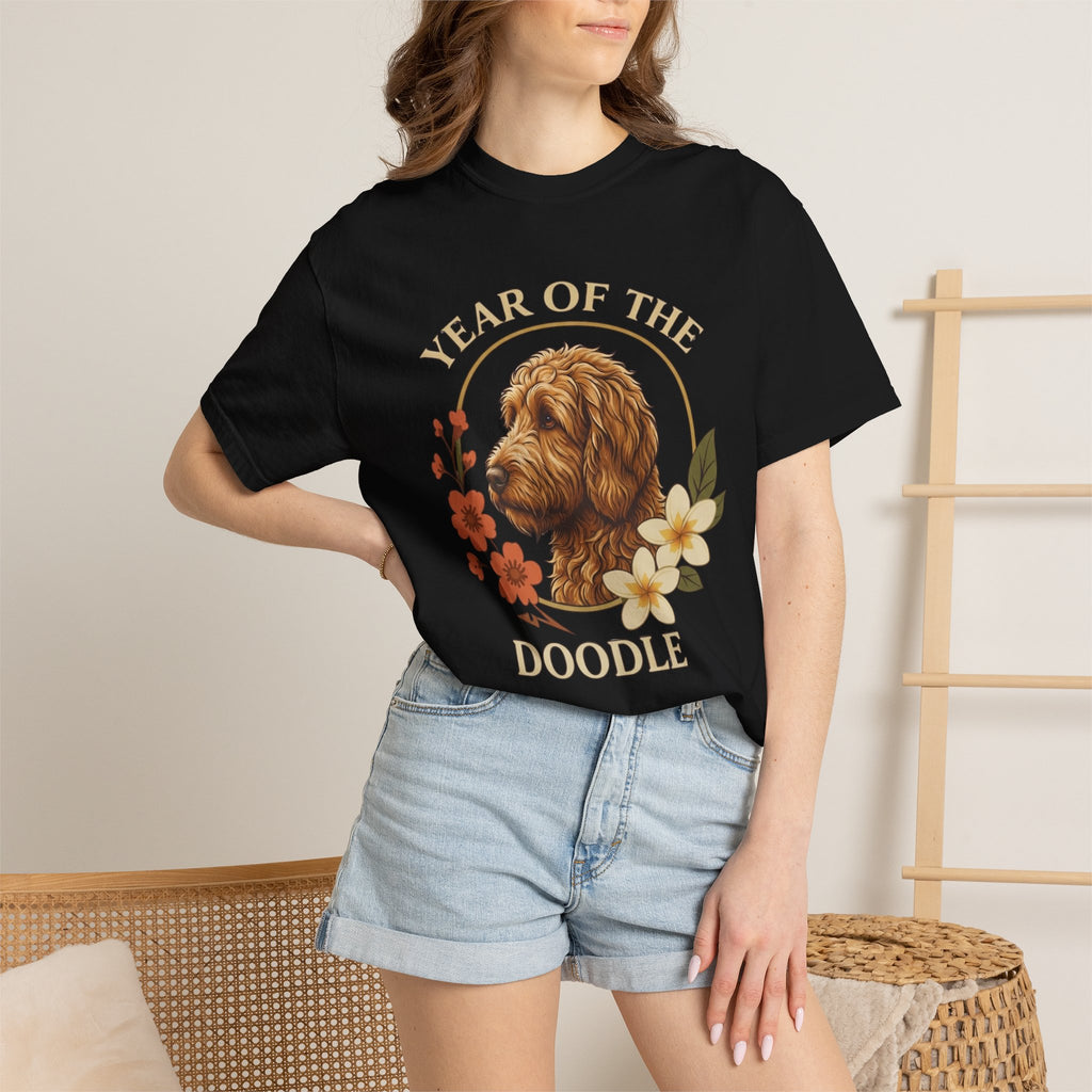 Year of the Doodle T-Shirt – Doodle Dog Mom Graphic Tee – Goldendoodle Lover Shirt