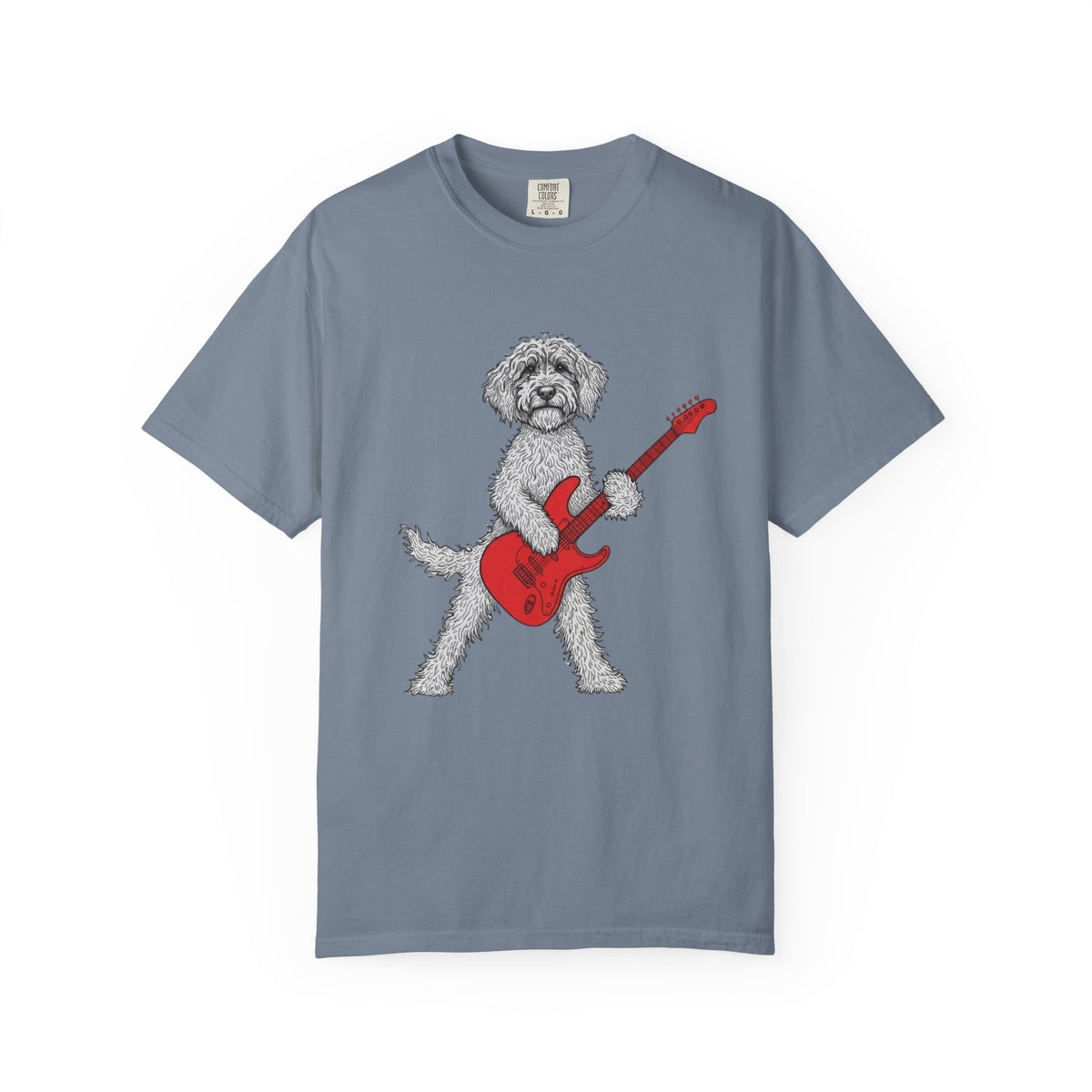 Black Doodle T-Shirt - Turn it up. Play it loud.