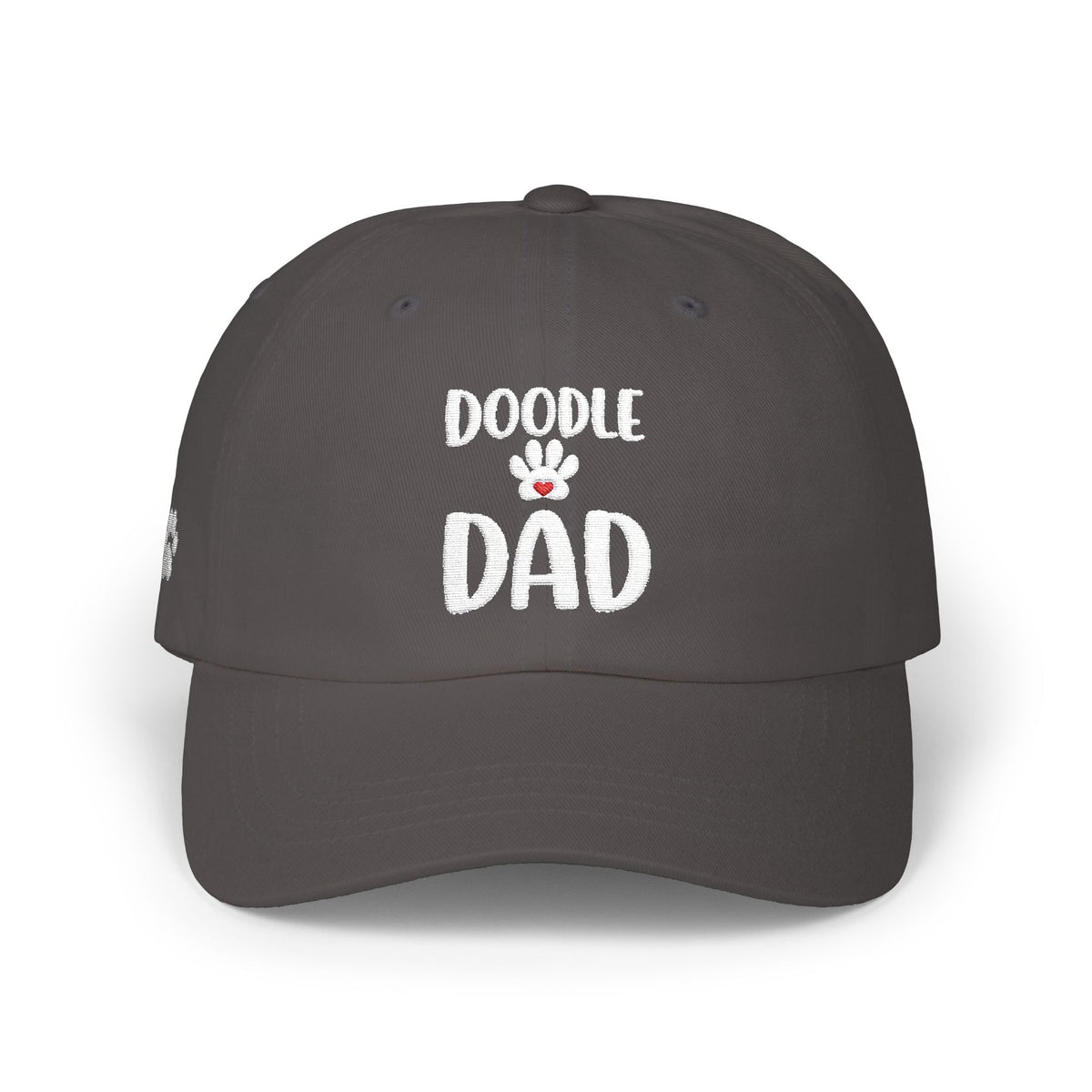 Mens - Doodle Dad Embroidered Baseball Cap, Dog Dad Hat With Paw Print, Goldendoodle Dad Gift, Adjustable Doodle Lover Hat