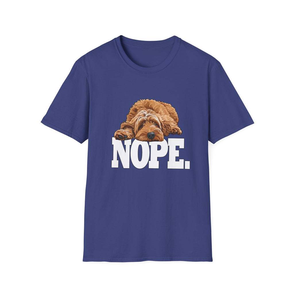 Nope Dog T-Shirt —Sometimes there’s only one appropriate response NOPE