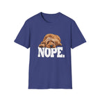 Nope Dog T-Shirt —Sometimes there’s only one appropriate response NOPE