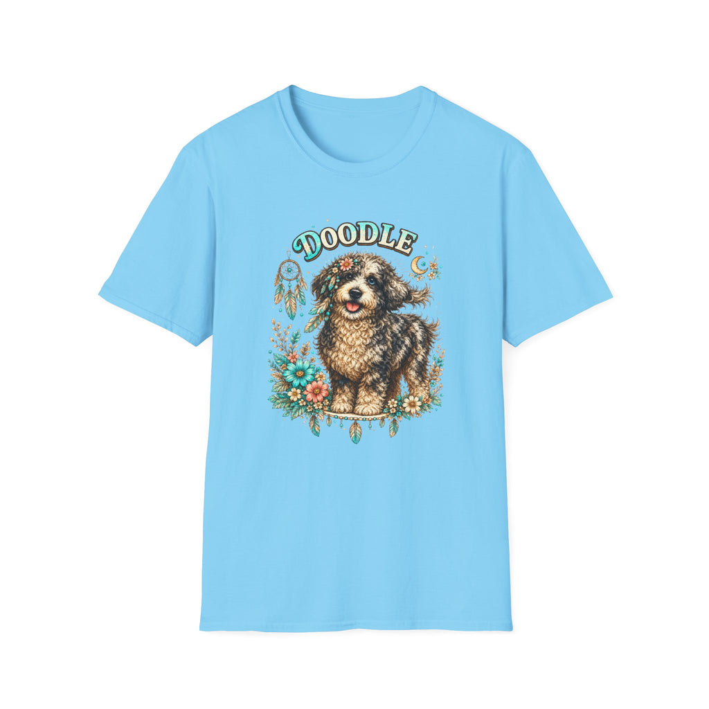 Bohemian Dog Lover T-Shirt - Celebrate your love for your favorite doodle.