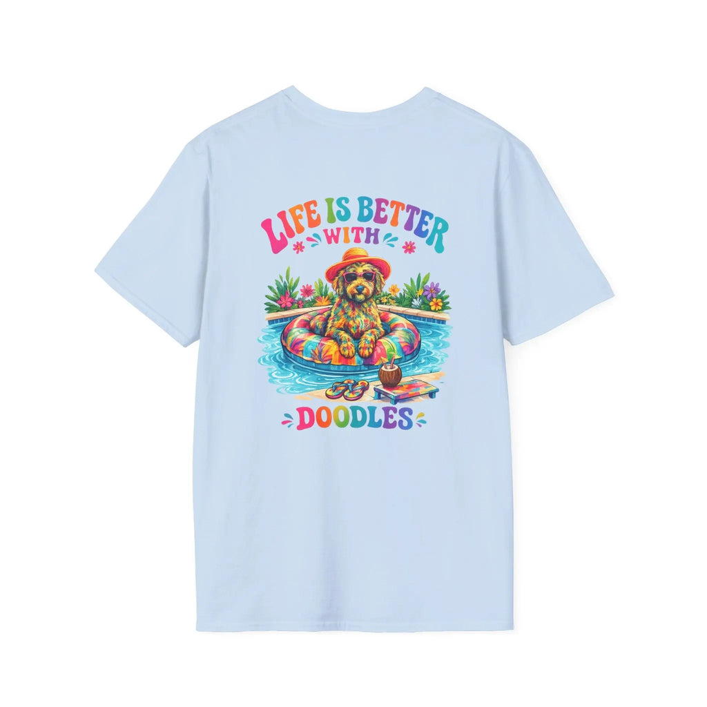 Life Is Better With A Doodle T Shirt Printify