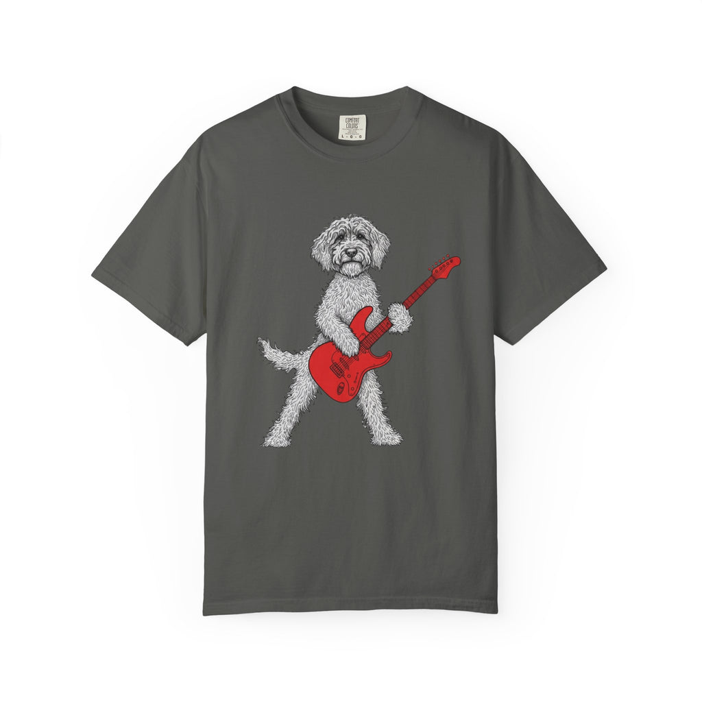 Black Doodle T-Shirt - Turn it up. Play it loud.