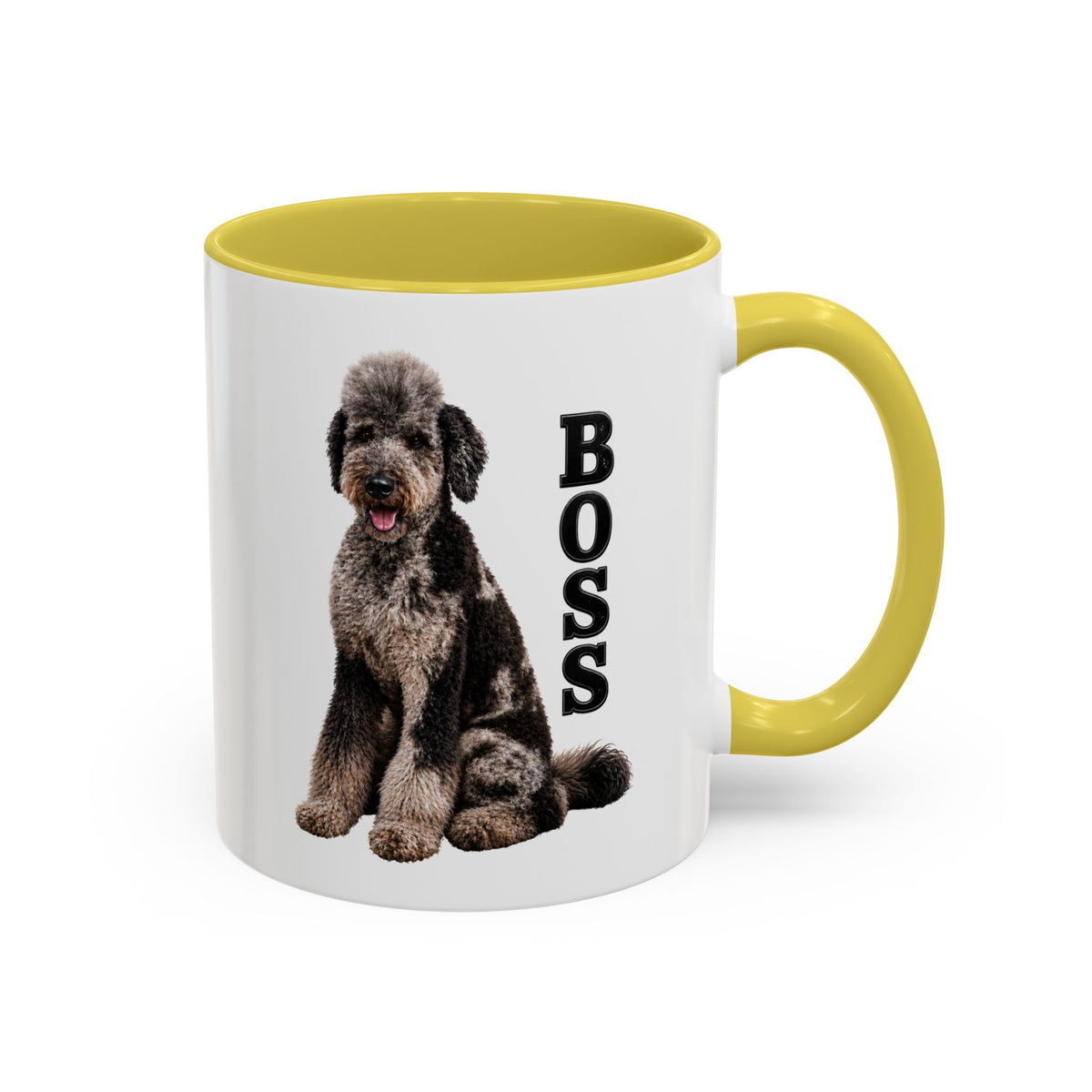 Boss Doodle Dog Mug - Select 11 oz or 15 oz