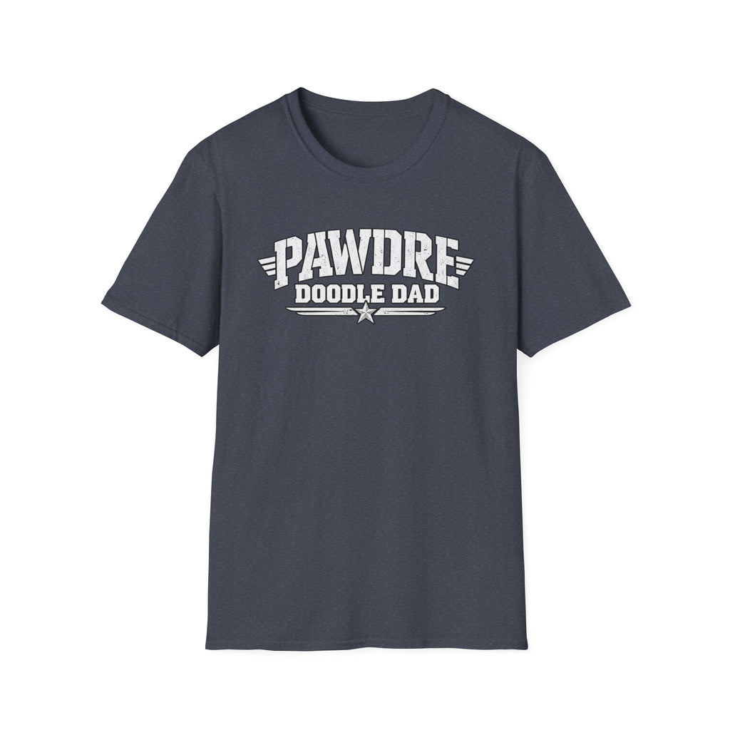 Pawdre Doodle Dad Military T - Shirt - A special bond between dad and dog.
