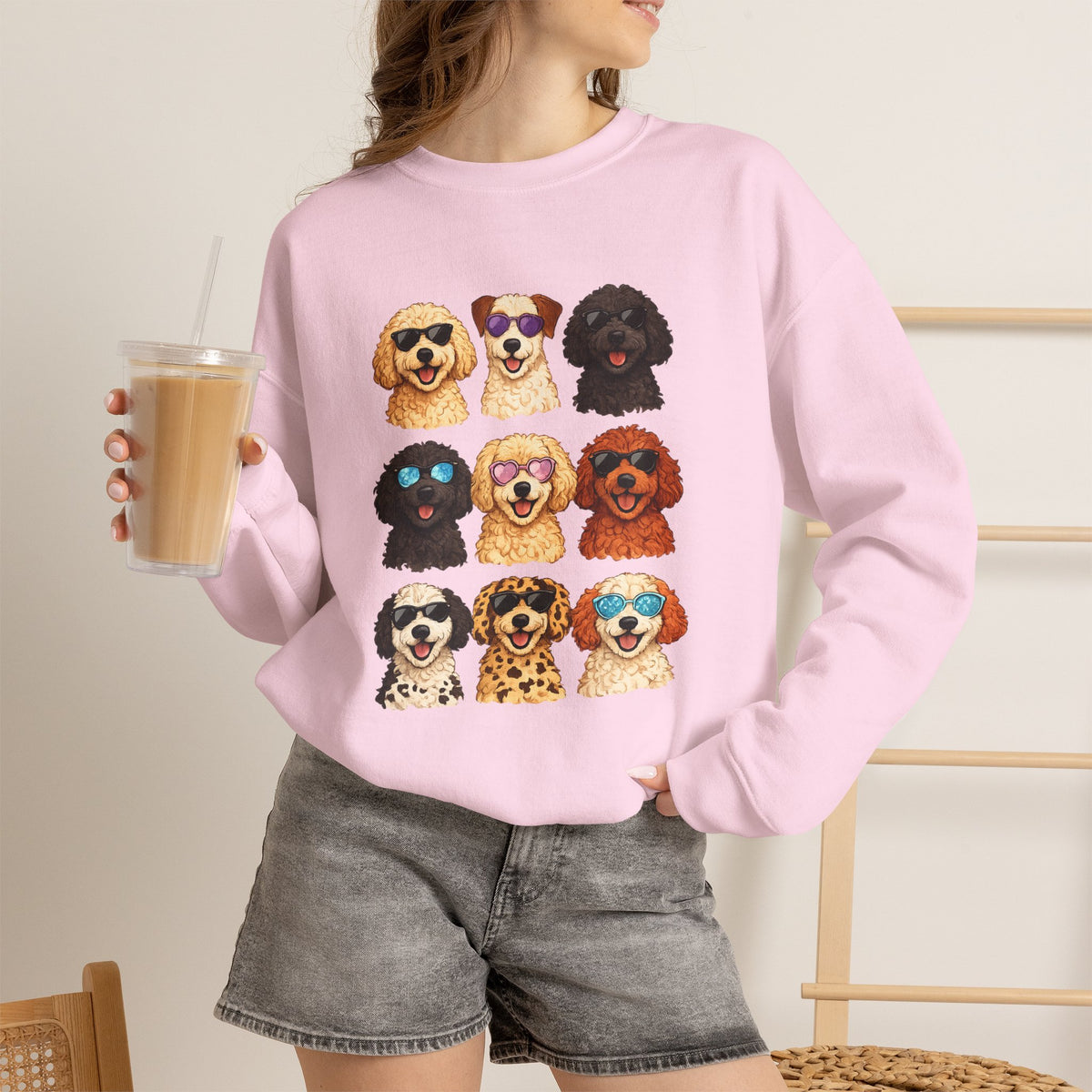 It’s All About the Doodles Sweatshirt - Nine shades-wearing fluffballs, one seriously cute sweatshirt.