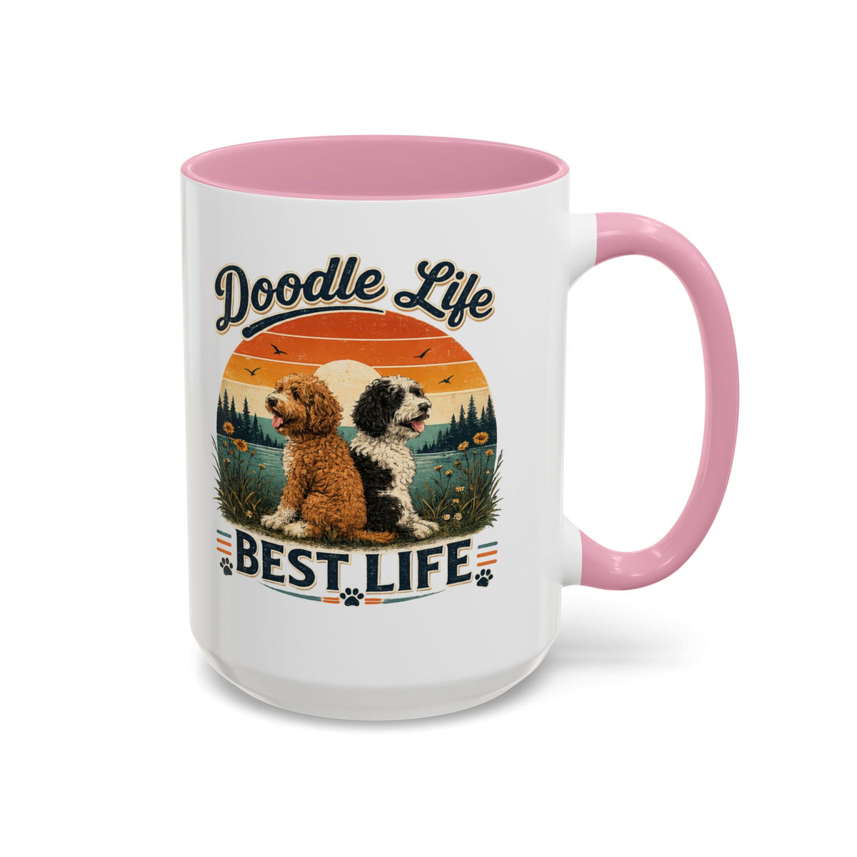 Doodle Life, Best Life Mug - Select 11 oz or 15 oz
