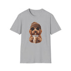 Grunge Doodle T-Shirt — Coffee. Attitude, Repeat.
